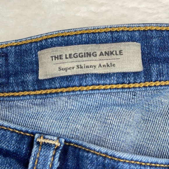 AG Adriano Goldschmied The Legging Ankle Super Skinny Ankle Jeans Size 28R - Picture 5 of 13